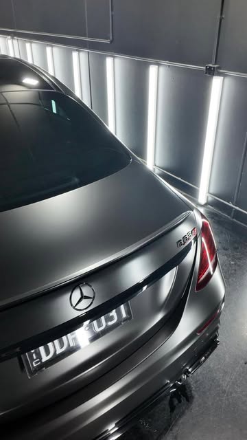 Satin grey Mercedes-AMG